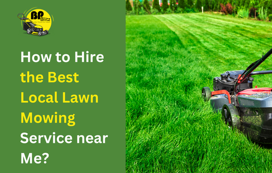 Best local lawn mowing service near me