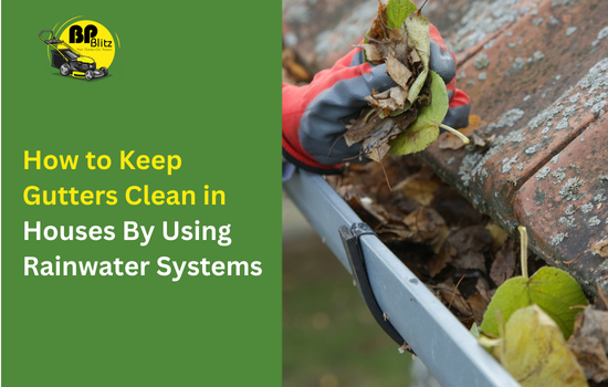 How to keep gutters clean in houses by using Rainwater Systems