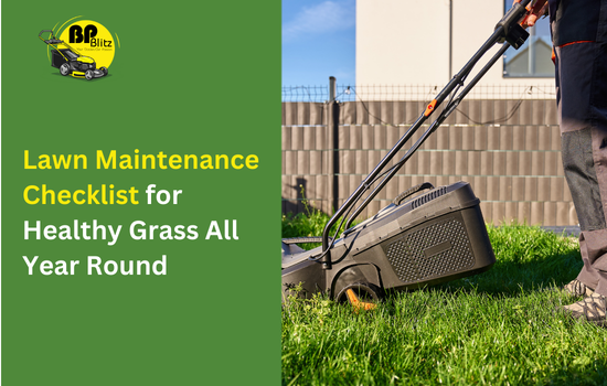 Lawn Maintenance Checklist for Healthy Grass All Year Round