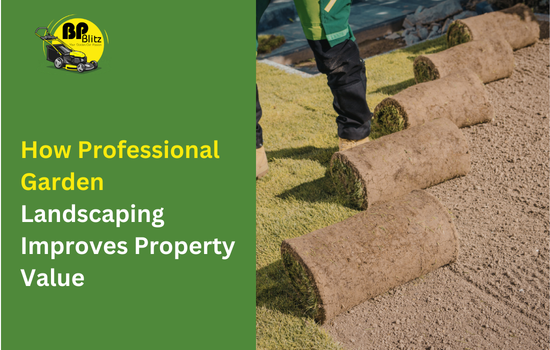 How Professional Garden Landscaping Improves Property Value